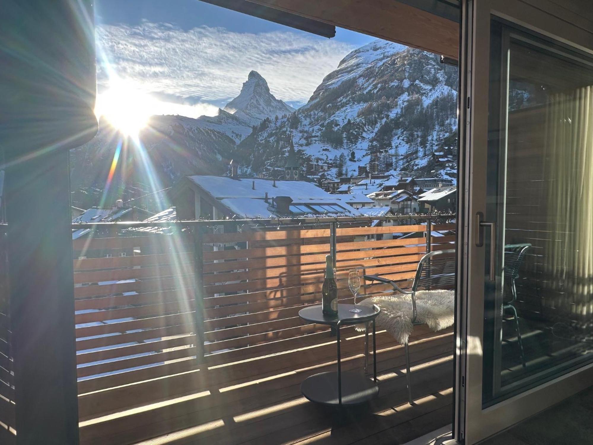 Ascot Penthouse 160 M2 Matterhorn View Lejlighed Zermatt Eksteriør billede